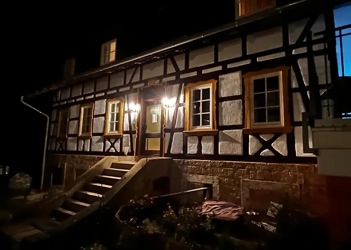 Grundmuehle Rhoen Nordheim vor der Rhön fotoğrafı