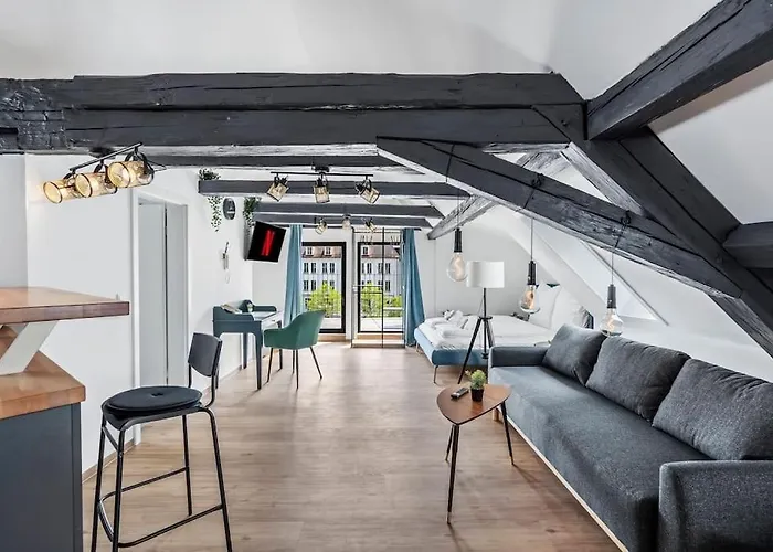Nuvana Flats - Loft 522 Dachterrasse Mit Altstadtflair 安斯巴赫照片