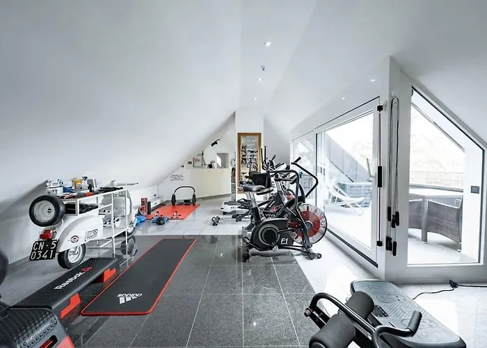 Фото Loftwohnung 270 Qm Mit Fitnesstudio Haslach