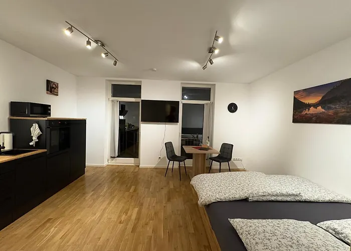Modernes Serviced Apartment Wohnglueck 1 Ansbach photo