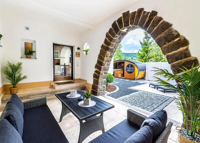 Ferienbahnhof Fichtental Bahnhofs-Apartment Prackenbach fotorgafie