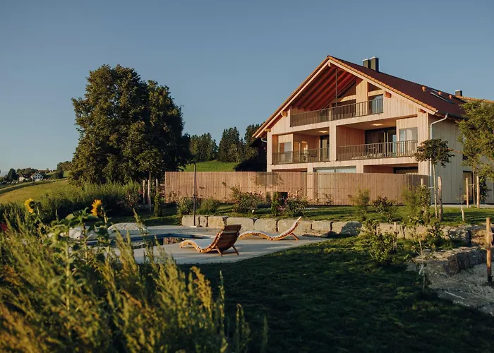 Sona Suites Allgaeu - Suite Einklang - Sauna & Alpenblick Wiggensbach képek