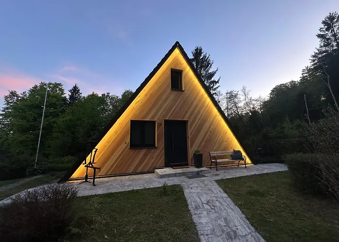 fotos do Haus28 - Modernes A-Frame Im Wald Vila Grattersdorf