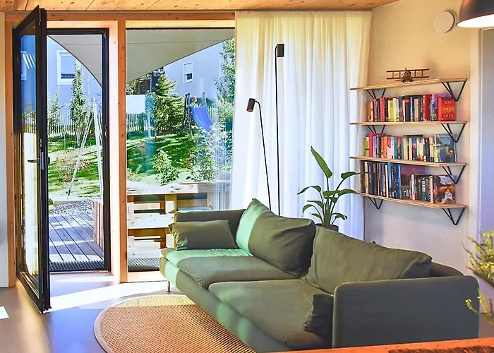 Rückzugsort in modernem Holzhaus Egglham foto