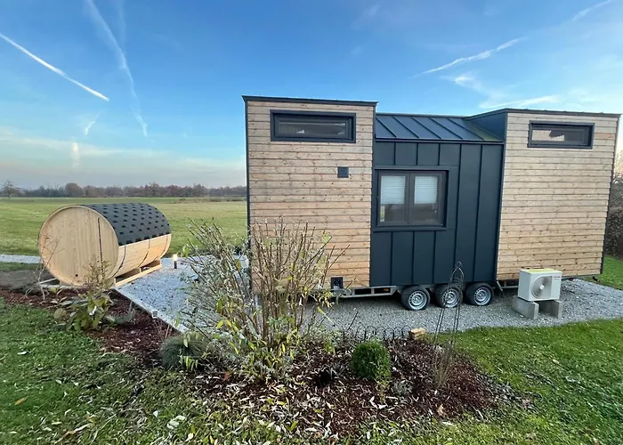 Tinyhaus Mit Sauna -Reset Im Vilstal - Zurueck Zum Ursprung Aldersbachの写真