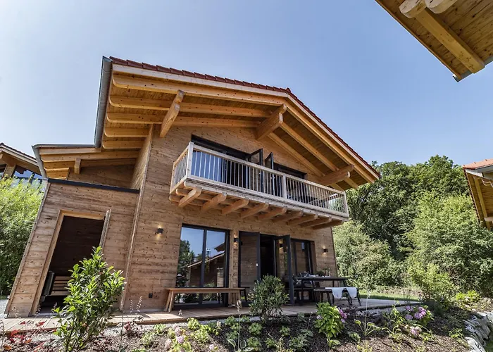 Chalet Mit Eigener Sauna Im Vital Camp Bayerbach foto