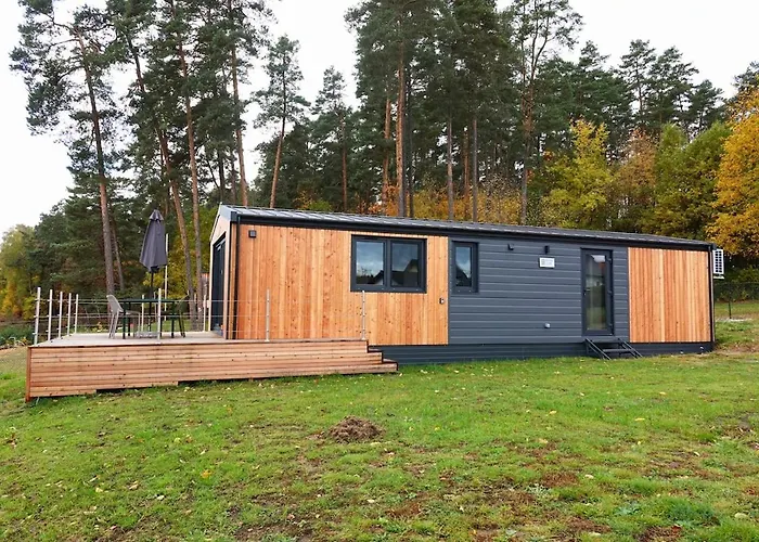 Tinyhouse Seeträumchen direkt am See mit Terrasse für 4 foto