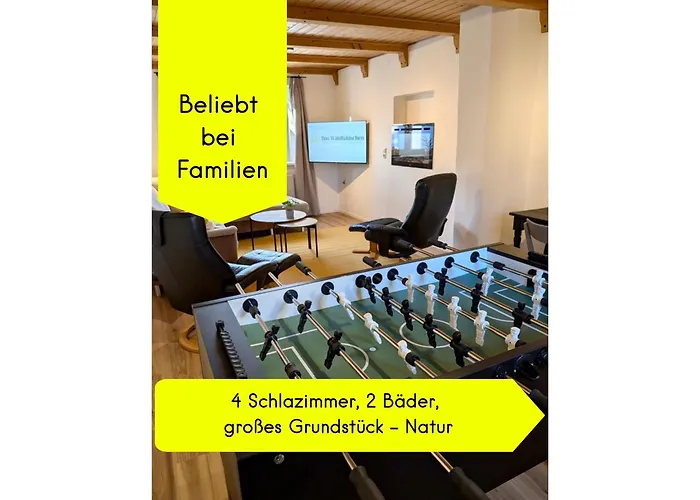 foto di Das Waldhaeuschen - Bis 10 Personen, 4 Schlafzimmer, 2 Baeder, Tischkicker, Kostenlose Parkplaetze, Wlan, Smart-Tvs Mehlmeisel