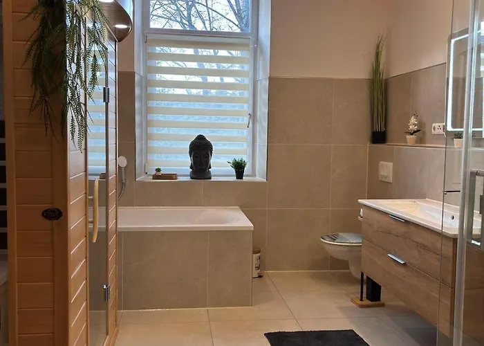 Oase Am Weiher - Seeferien Mit Komfort - Infrarot Sauna Pleinfeld képek